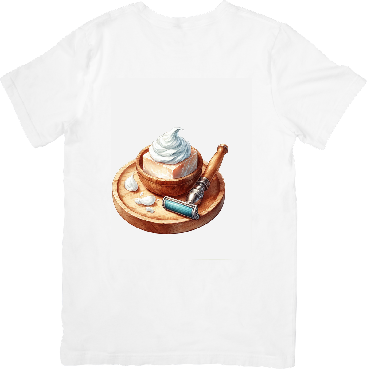 Watercolor Whipped Dessert T-Shirt | Cute Cream Treat Graphic Tee | Foodie Bakery Gift