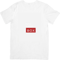 Thumbnail for Think Outside The Box T-Shirt | Minimalist Motivational Graphic Tee