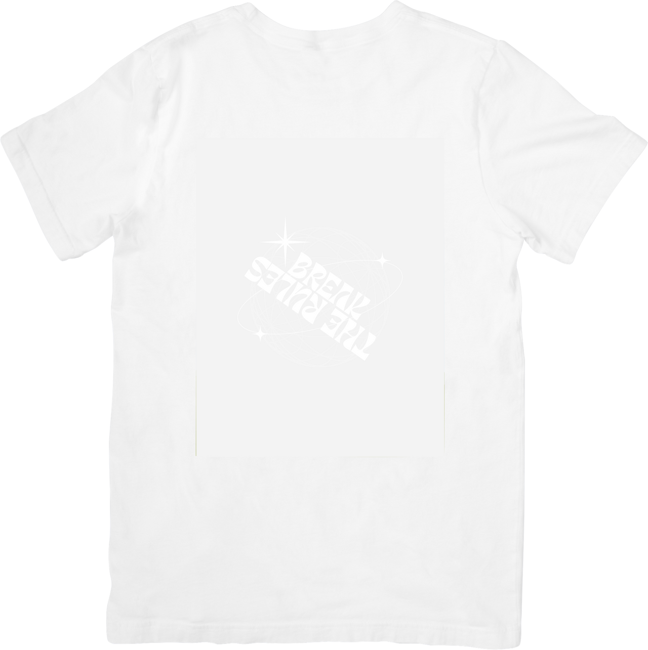 Live By The Rules T-Shirt | Minimalist Bold Typography Graphic Tee