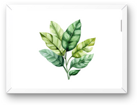 Thumbnail for Watercolor Green Leaves Wall Art | Botanical Foliage Print | Plant Lover Nature Gift